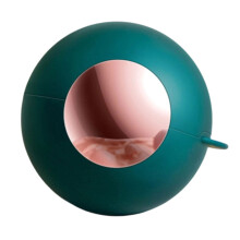 Boule anti-peluches Portable, petit corps de rouleau-l'or vert