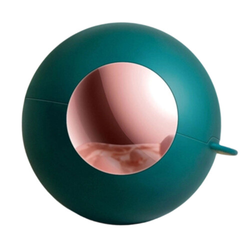 Boule anti-peluches Portable, petit corps de rouleau-l'or vert