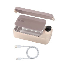 Boîte à déjeuner chauffante en acier inoxydable, avec-Rose