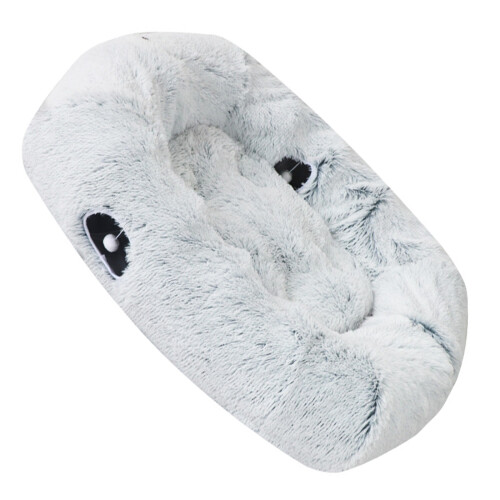 Lit caché pour animaux de compagnie, lavable, avec Tunnel de