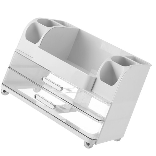 Boîte de rangement polyvalente pour-porcelaine blanche