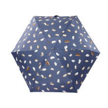Parapluie de dessin animé imprimé chaton Adorable pour les-Bleu