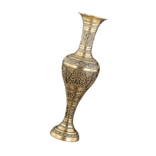 Grands Vases antiques en métal avec motif en relief, pour-UN