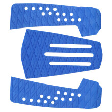 3 Pcs Blue EVA Surfboard Traction Pad Moisture-Proof Anti-Sea Corrosion