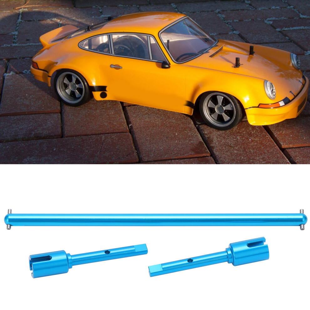 Tamiya Tt02 Rc Car Aluminum Shaft Set With Propeller Joint & Connector Cup Blue 6931377591829