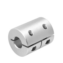 Rigid Shaft Coupler Clamp Type for Stepper Servo Motor 4mm10mm D20L25 Aluminum Connector