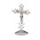 Décors de croix debout, figurine de collection de-Couleur acier 4