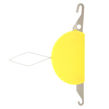 Passe-aiguille 3-en-1, 1 pièce, boucle en fil jaune