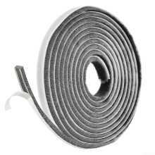 Door Draft Seal Strip with Polypropylene Brush for Noise and Dust Proof, SelfAdhesive Gap Blocker