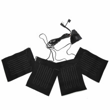 Thermal Clothes Heated Jacket Insert Pad, Adjustable Temperature Electric Heated Pad with Rapid Heat Technology, Foldable Heater Pads for Travelers,