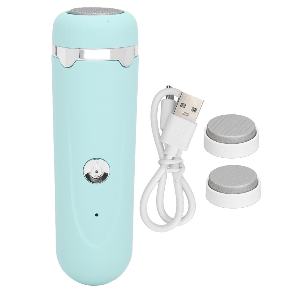 Smooth Feet Solution, Electric Callus Remover with 3 Grinding Heads and Adjustable Speed, Rechargeable Pedicure Tool with Ergonomic Handle Design for