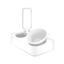 Pet for Cat Dog Bowl Automatic Feeder with Water Fountain-S