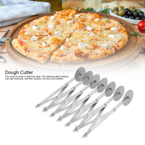 Multi Wheel Edelstahl Pizzaschneider Teig Gebäck