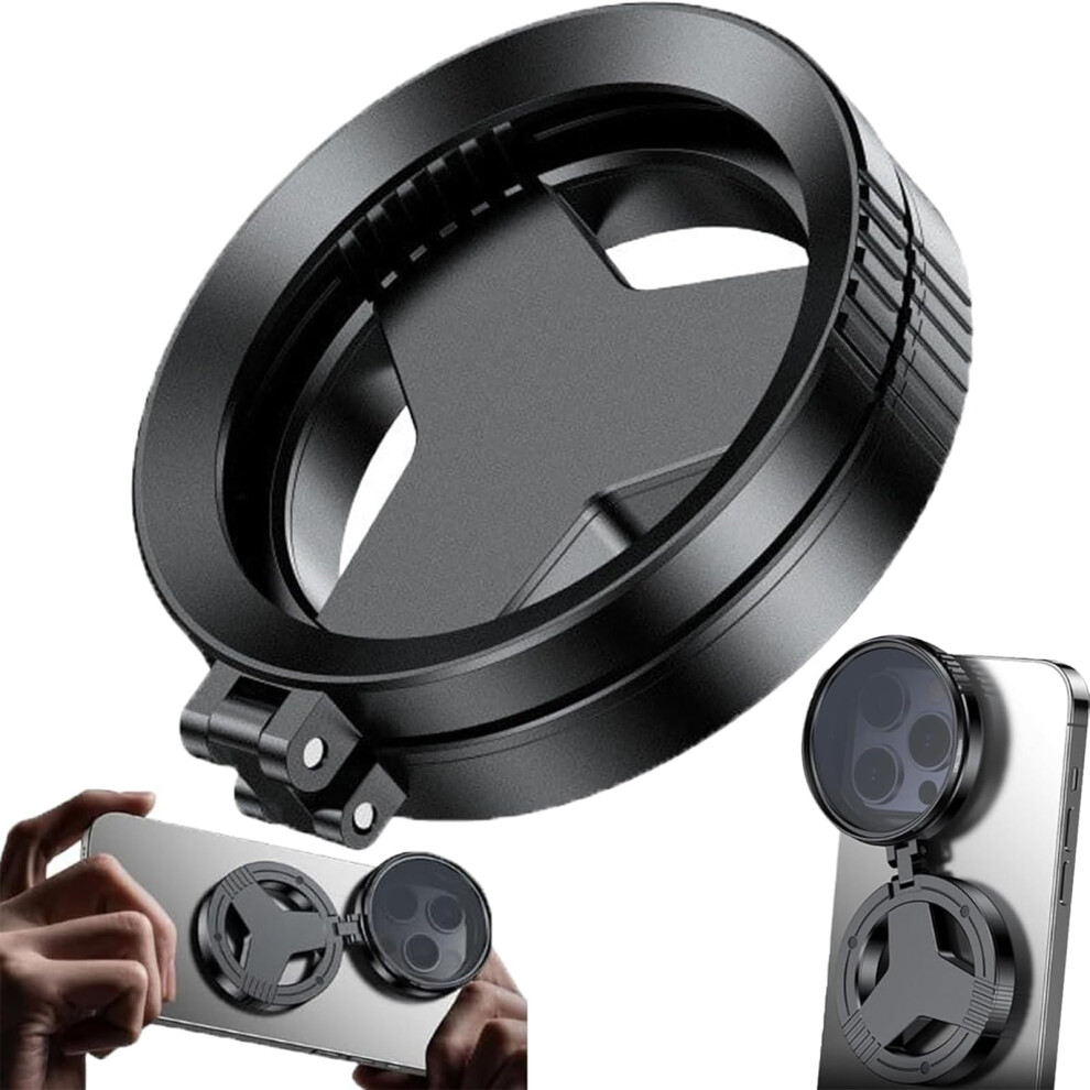 2In1 Magnetic Cpl & Star Filter Lens 52Mm For Smartphones With Magnetic Mount Adapter Polarizer 9199774268257