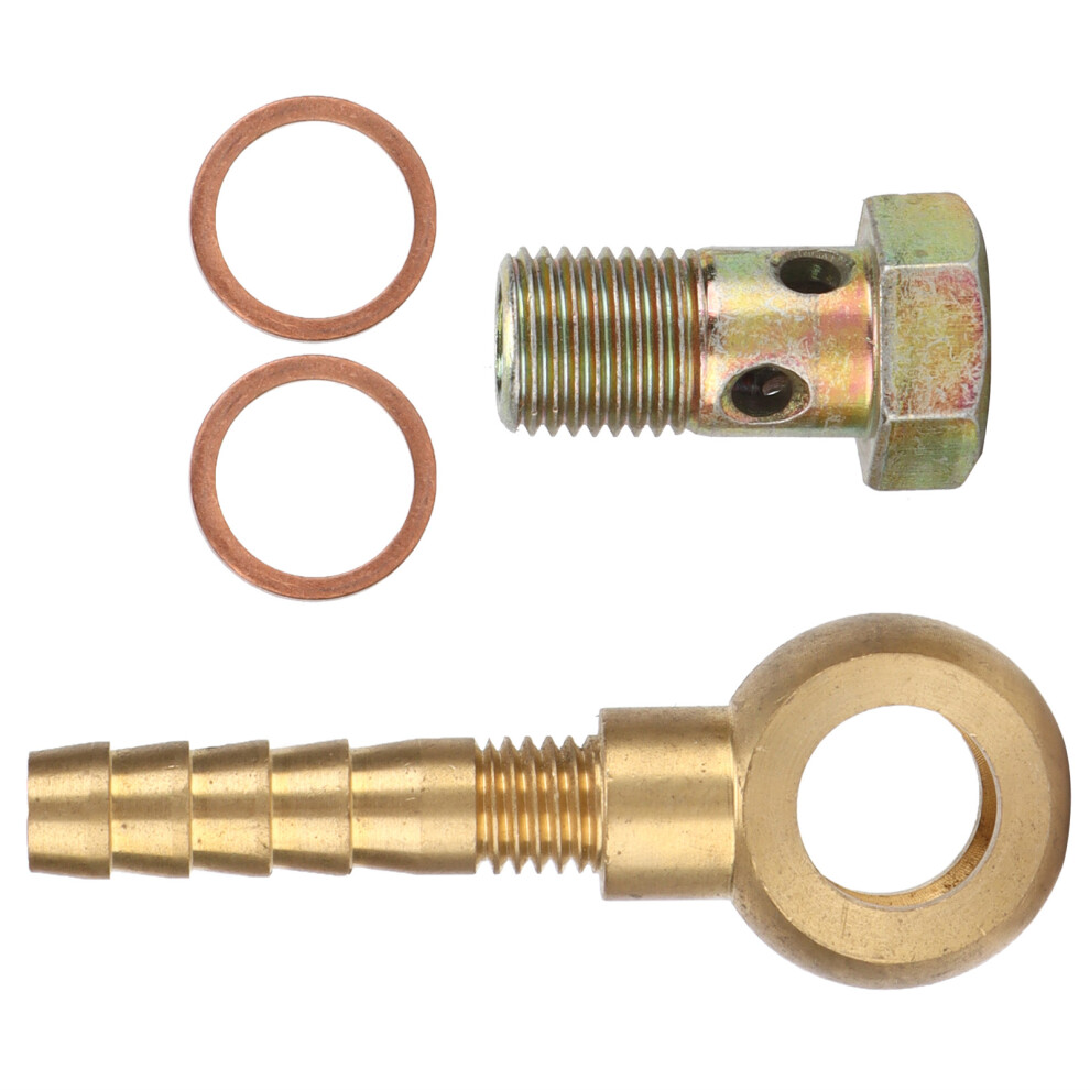 Stainless Steel Turbocharger Water Coolant Banjo Fitting Bolt Kit M14x1.5 To 3/8In 4971377598260