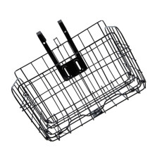 Detachable Bike Basket With Handle Rear Mount Storage Rack For Mountain Bike