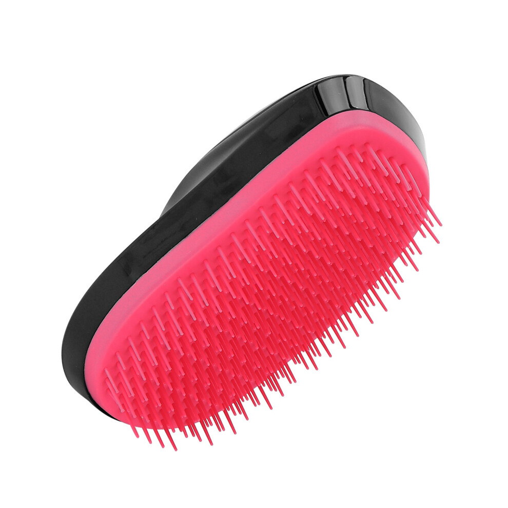 Unisex Black Home Detangler Hair Brush Comb For Curly Hair - Professional Grade