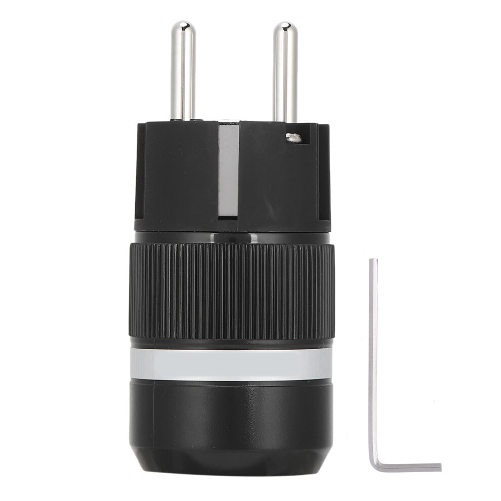 Electric Male Outlet Plugs For High Grade Industry, Solid Material Exquisite Electroplating Process, Power Plug Replacement With Improved 9169997940704