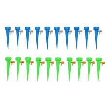 20 Pack Self Watering Plant Spikes with Adjustable Drip Rate for Indoor Outdoor Potted Plants