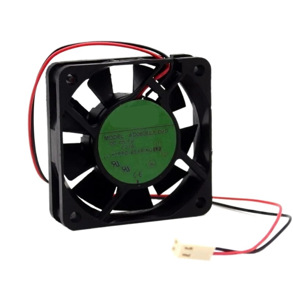 60Mm 5V Server Cooling Fan With 2Wire 2Pin Connector, Speed Low Noise Square Design 9187378620564
