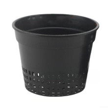 Hydroponic Net Pots 15cm Set of 12, Plastic Plant Growing Baskets for Enhanced Root Expansion