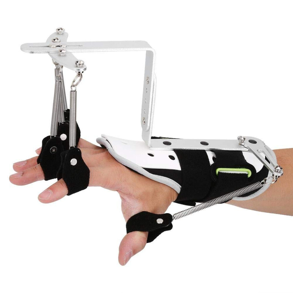 Adjustable Finger Rehabilitation Brace for Stroke Recovery and Hand Therapy Orthotic Support