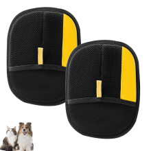 Hair Removal Gloves For Pets Pack Of 2, Deshedding Glove For Cats, Washable And Reusable, Sofas Bedding Clothes