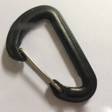 Durable D-Shaped Carabiner Clip, Aluminium Lightweight Hammock Connector for Camping Hiking Backpacking Cycling, No Sharp Edges Carabiner Hooks for Ou