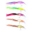 Fishing Lures With Through-wire Construction, Simulation Squid Design, Sharp Treble Hooks, Streamlined Baits, Perfect For Targeting Predatory Fish In 5