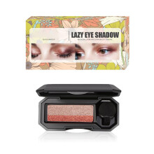 Eye Glamour Duo Palette, zijdezachte glitteroogschaduw, waterdicht en langdurig, gemakkelijk aan te brengen voor een instant beautyboost, natuurlijke