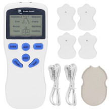 Electric Massager Smart Mode TENS Unit Clinical Strength Muscle Stimulator Dual Channel Electrotherapy Device Drug Free Pain Relief For Back Neck