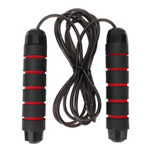 Jump Rope, Ergonomic Foam Handles Jumping Rope for Sports Fitness, Smooth Spins and Portable Design for Men, Women, Kids (Adjustable Length)