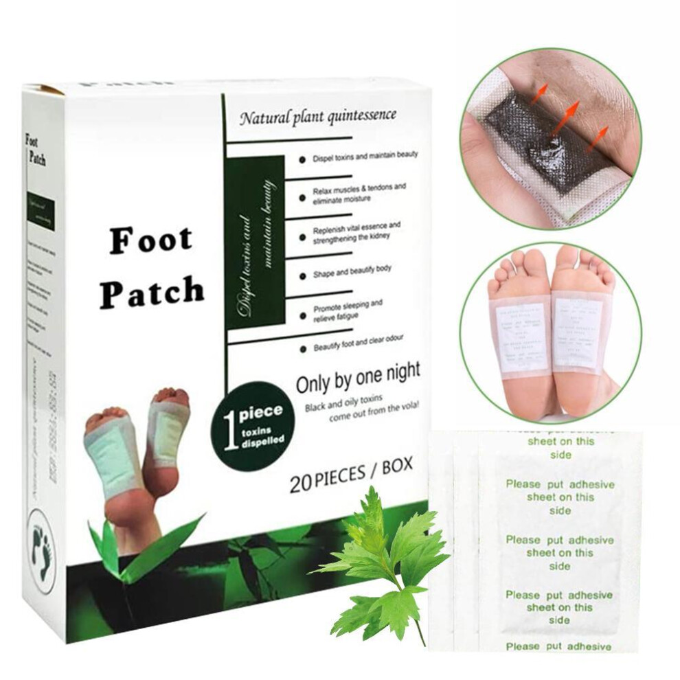 Relaxation Foot Pads, Remove Toxins & Relieve Headaches, Deep Cleansing for Improved Sleep Quality & Stress Relief