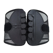 Ceinture de soutien lombaire, conception respirante, effet corset, stabilisation de la colonne vertébrale, soulagement des douleurs lombaires