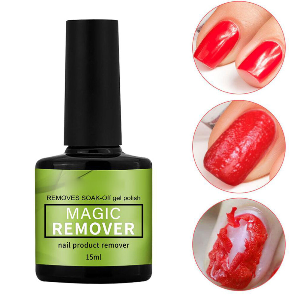 Salon-Quality Nail Polish Remover Set, Best Gel Polish Remover for Quick & Easy Soak-Off at Home, Gentle on Nails & Skin