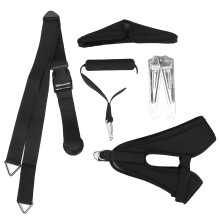 Over The Door Traction Unit for Neck Pain Relief, Universal Size Adjustable Harness, Cervical Traction Device with Soft Padding, Neck Stretcher Hammo