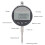 HighPrecision Electronic Dial Indicator Gauge 0.001mm 25.4mm Reading 10