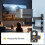 Projector Mount for Wall with Swivel, Premium Cold-Rolled Steel Foldable Projector Wall Mount Featuring Cable Management Clips, Adjustable 6