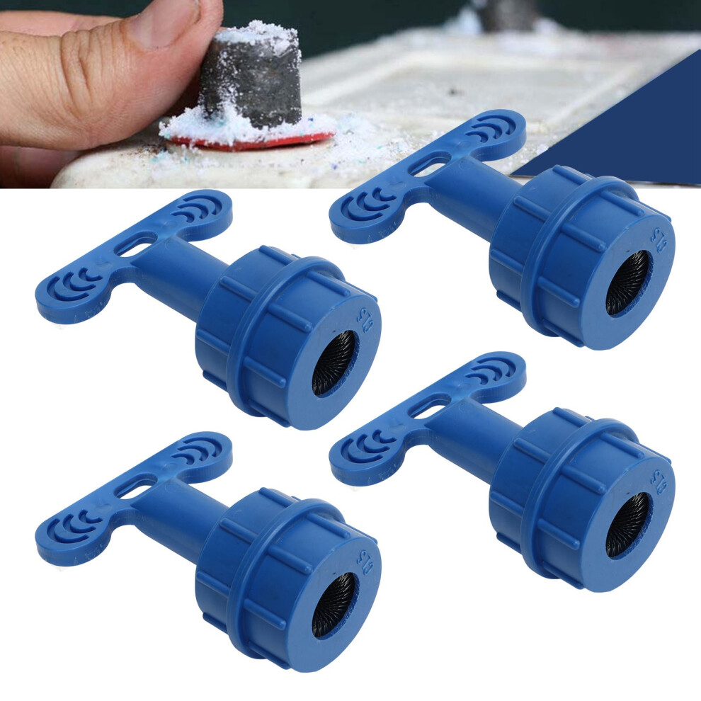 4Pcs Car Battery T-Post Terminal Cleaner Brush, Hand Tool For Corrosion Removal 7891377601685