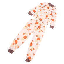 Kinder Thermounterwäsche Set 120cm Rote Blume Long John Pyjamas