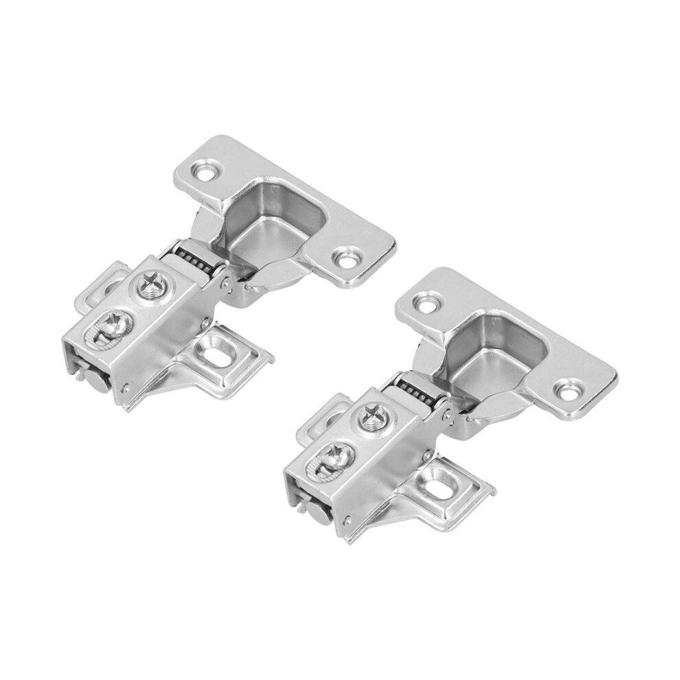 2Set Short Arm Door Hinge 90Â105 With Screws, Hydraulic Damping 9381377602983