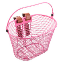 Mountain Bike Basket Rear Cargo for Boys and Girls - Sturdy Metal, Easy Installation, Compatible with Most Bikes