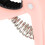 Light Pink ABS Guitar Capo with Metal Spring for Stringed Instruments 6