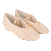 Ballet Slippers For Women Breathable Canvas Firm Stitching Elastic Straps Wide Application In Dance Class Stage Performance And Casual Wear