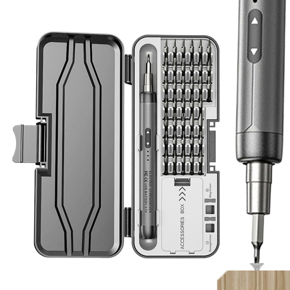 Electric Screwdriver Cordless Rechargeable Hand Held Compact Tool For Electronics Jewelry Computer Projects 9347817857214