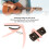 Light Pink ABS Guitar Capo with Metal Spring for Stringed Instruments 5