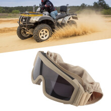 Lunettes de protection contre la criquet du désert, résistantes au vent et au sable, outdoor, kaki, en TPU