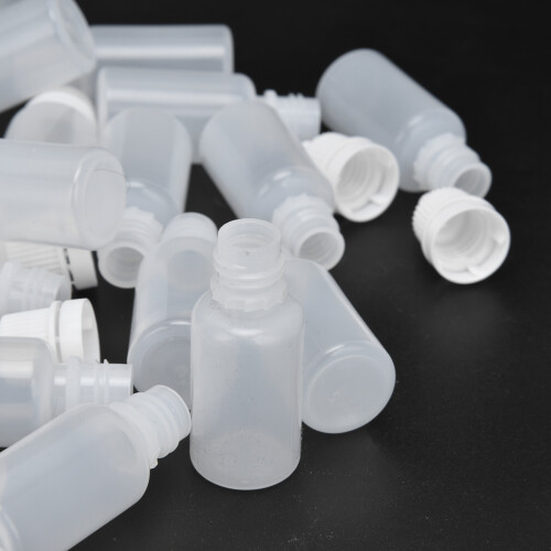 Durable 10ml Empty Eye Dropper Bottles 50Pcs with Secure Plugs and Funnel 2