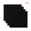 4/6Pcs Portable for Cat Litter Box Activated Carbon-Black S 1