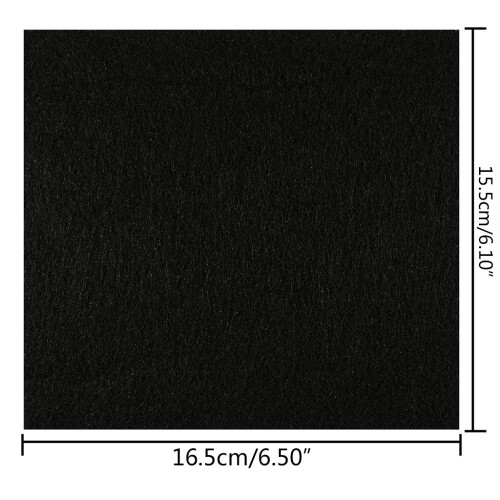 4/6Pcs Portable for Cat Litter Box Activated Carbon-Black S 1